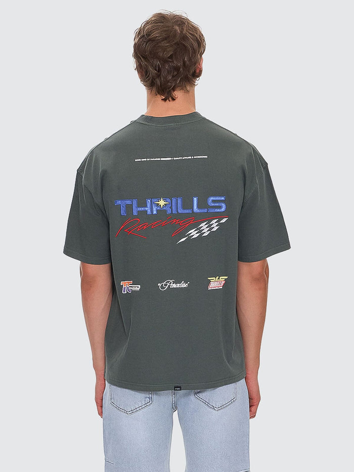 Full Fury Box Fit Oversize Tee - Dark Forest XS