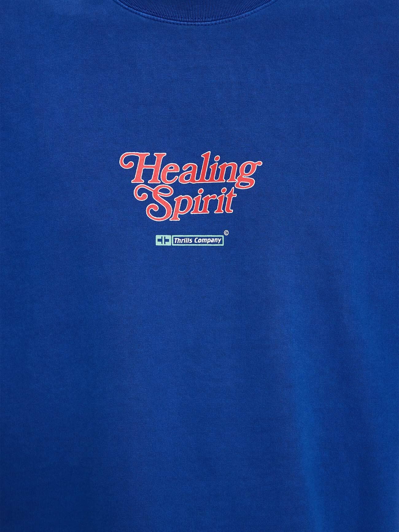 Prediction Box Fit Oversize Tee - Vintage Royal Blue