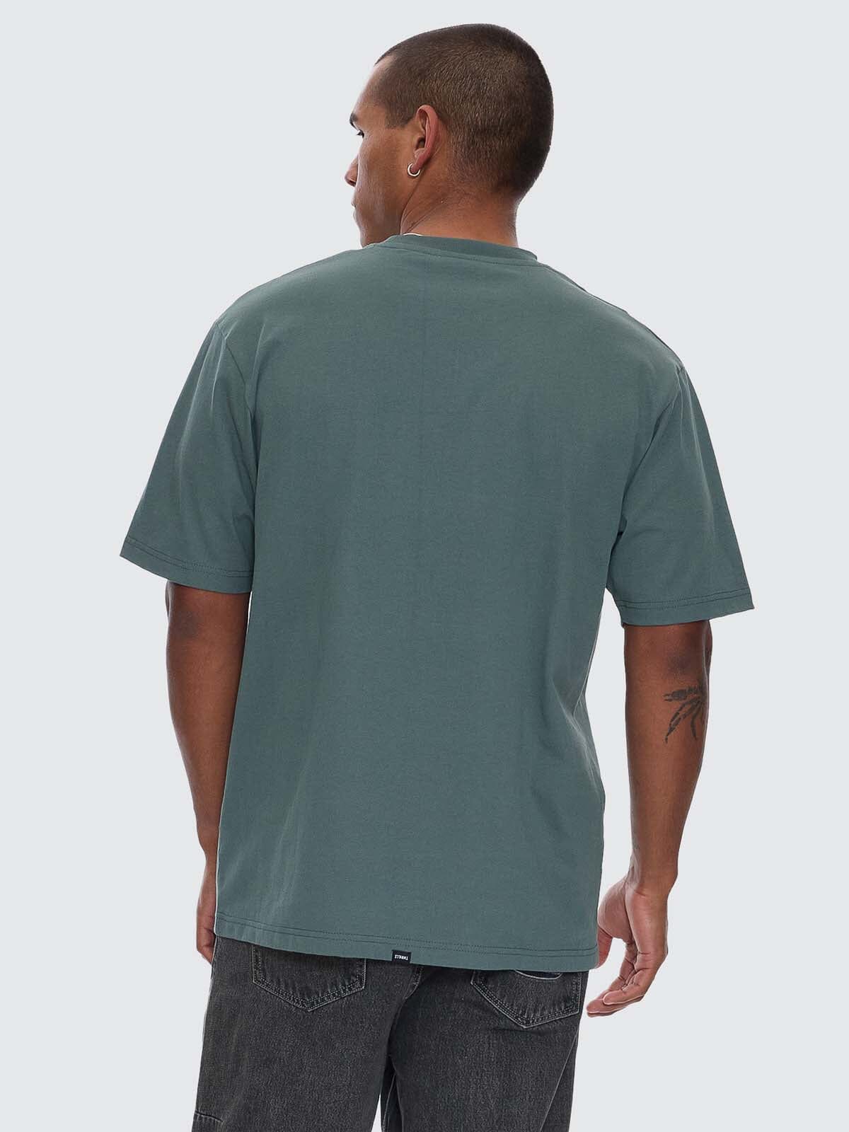 Thrills Union Oversize Pocket Tee - Sea Pine XS