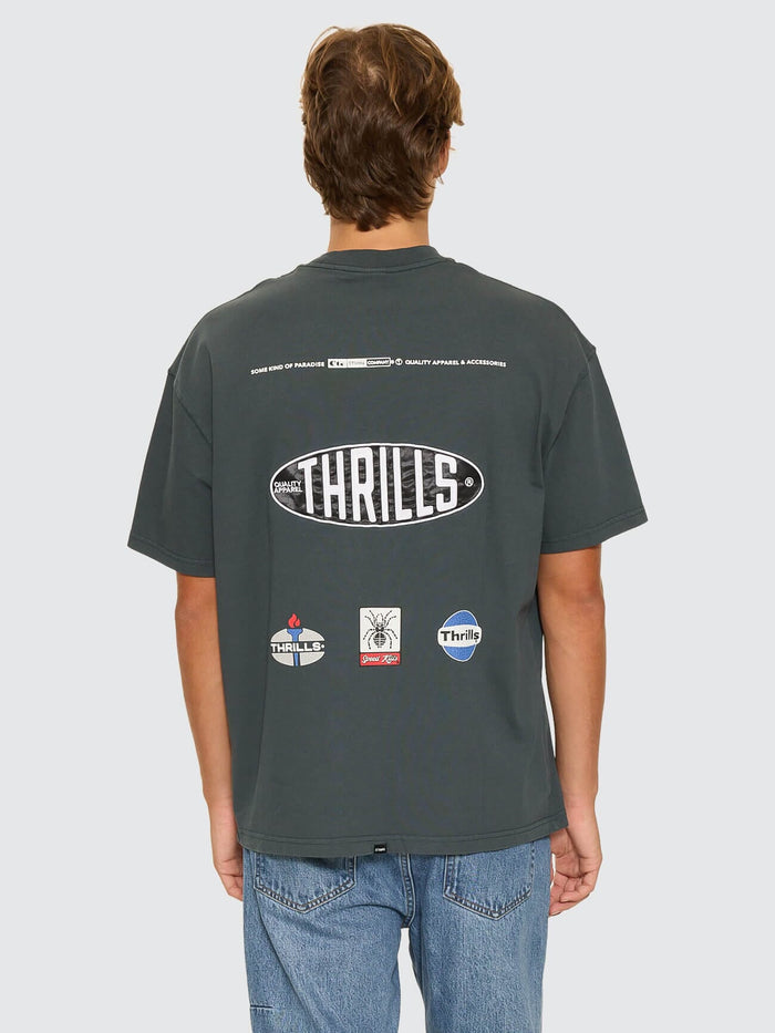 Rapid Response Box Fit Oversize Tee - Petrol XS