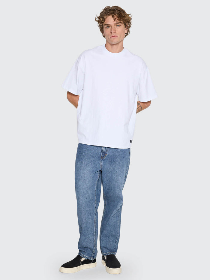 Thrills Service Box Fit Oversize Tee - White XS