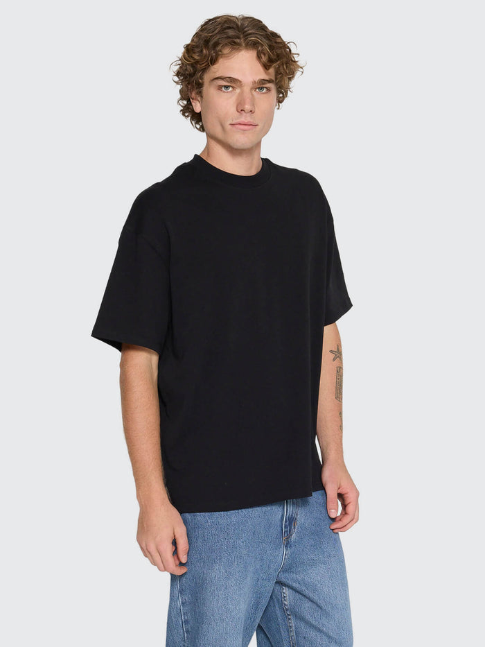 Thrills Service Box Fit Oversize Tee - Black XS