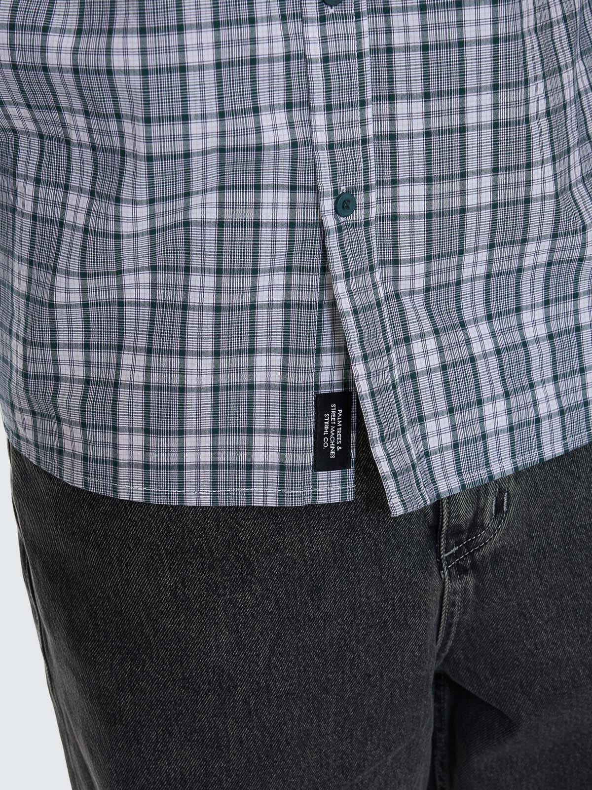 Trust In Us Short Sleeve Shirt - Forest XS