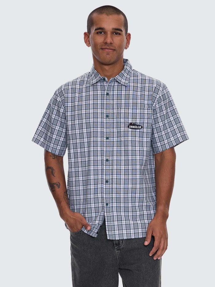 Trust In Us Short Sleeve Shirt - Forest XS