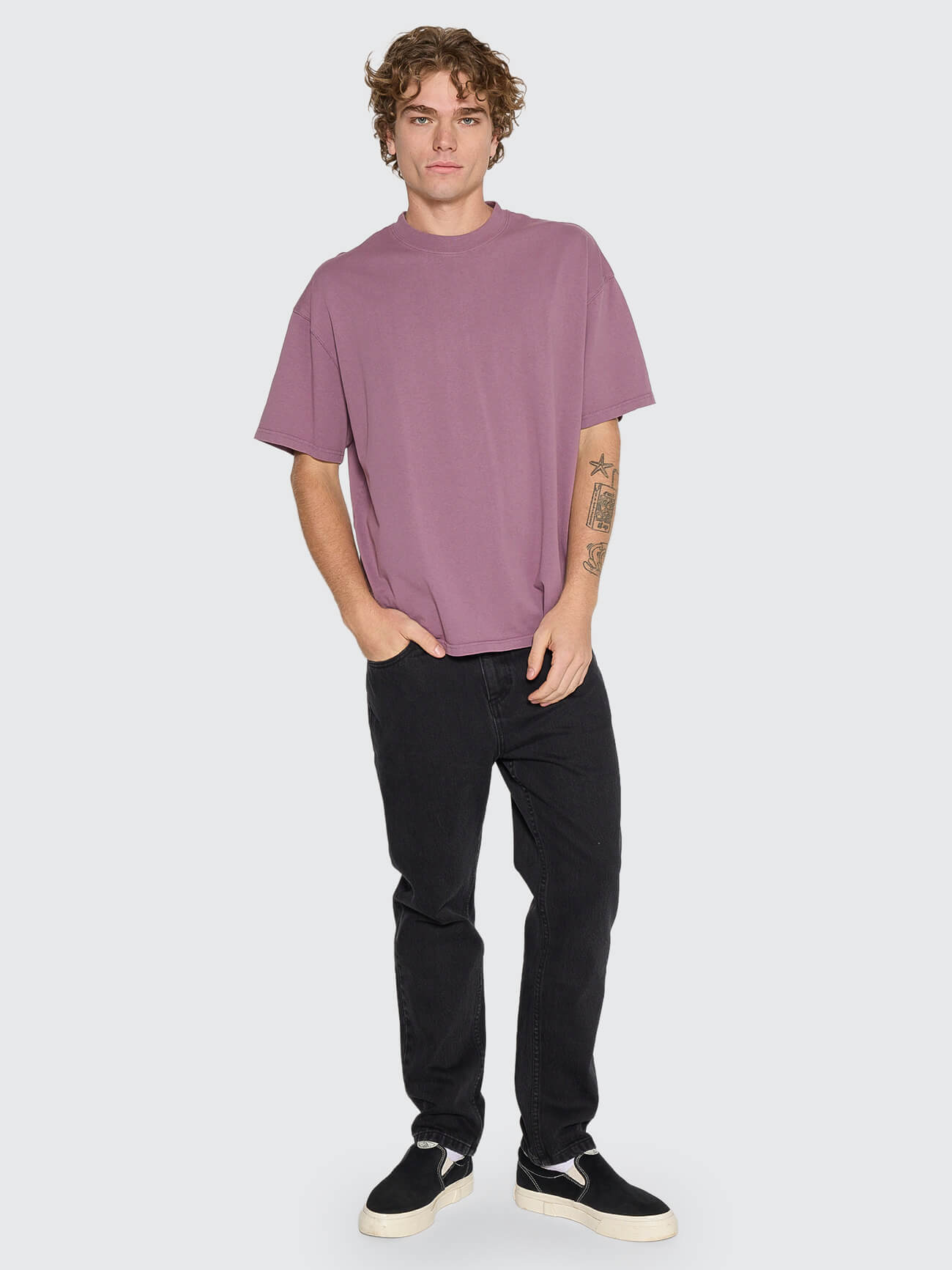 Unchopped Denim Jean - Aged Black 26