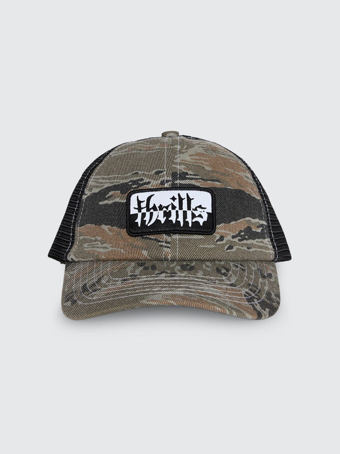 Cheap Thrills Camo Trucker - Black Tiger