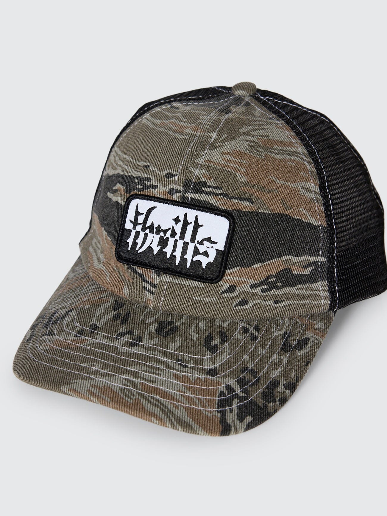 Cheap Thrills Camo Trucker - Black Tiger