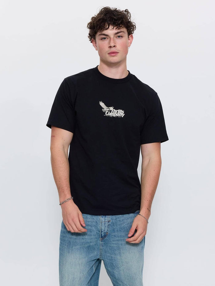 Between Chaos And Calm Merch Fit Tee - Black XS