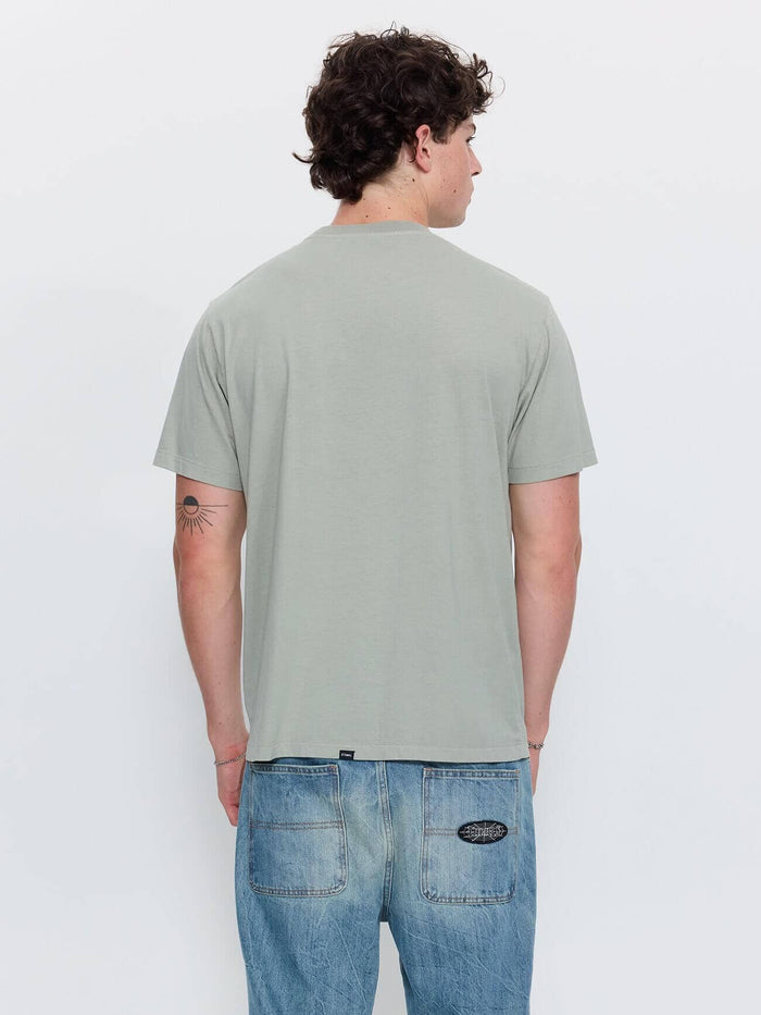 Between Chaos And Calm Merch Fit Tee - Dirty Sage XS