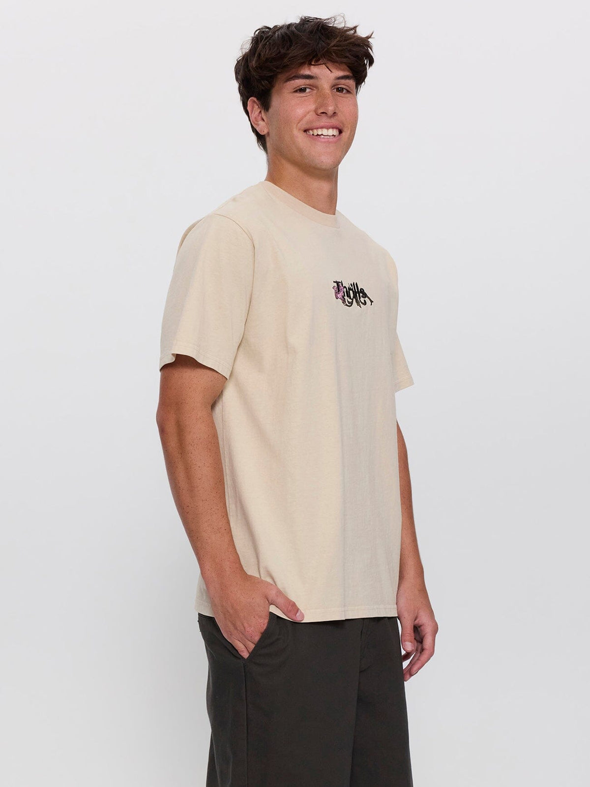 Natures Takeover Merch Fit Tee - Oatmeal XS
