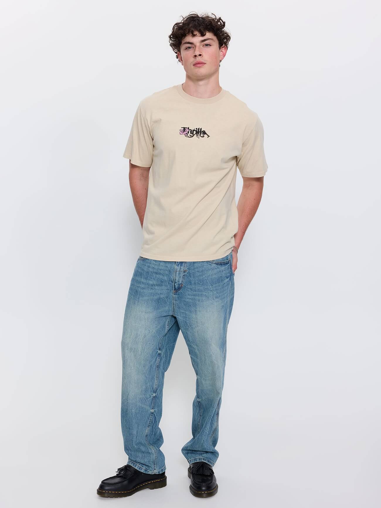 Natures Takeover Merch Fit Tee - Oatmeal XS