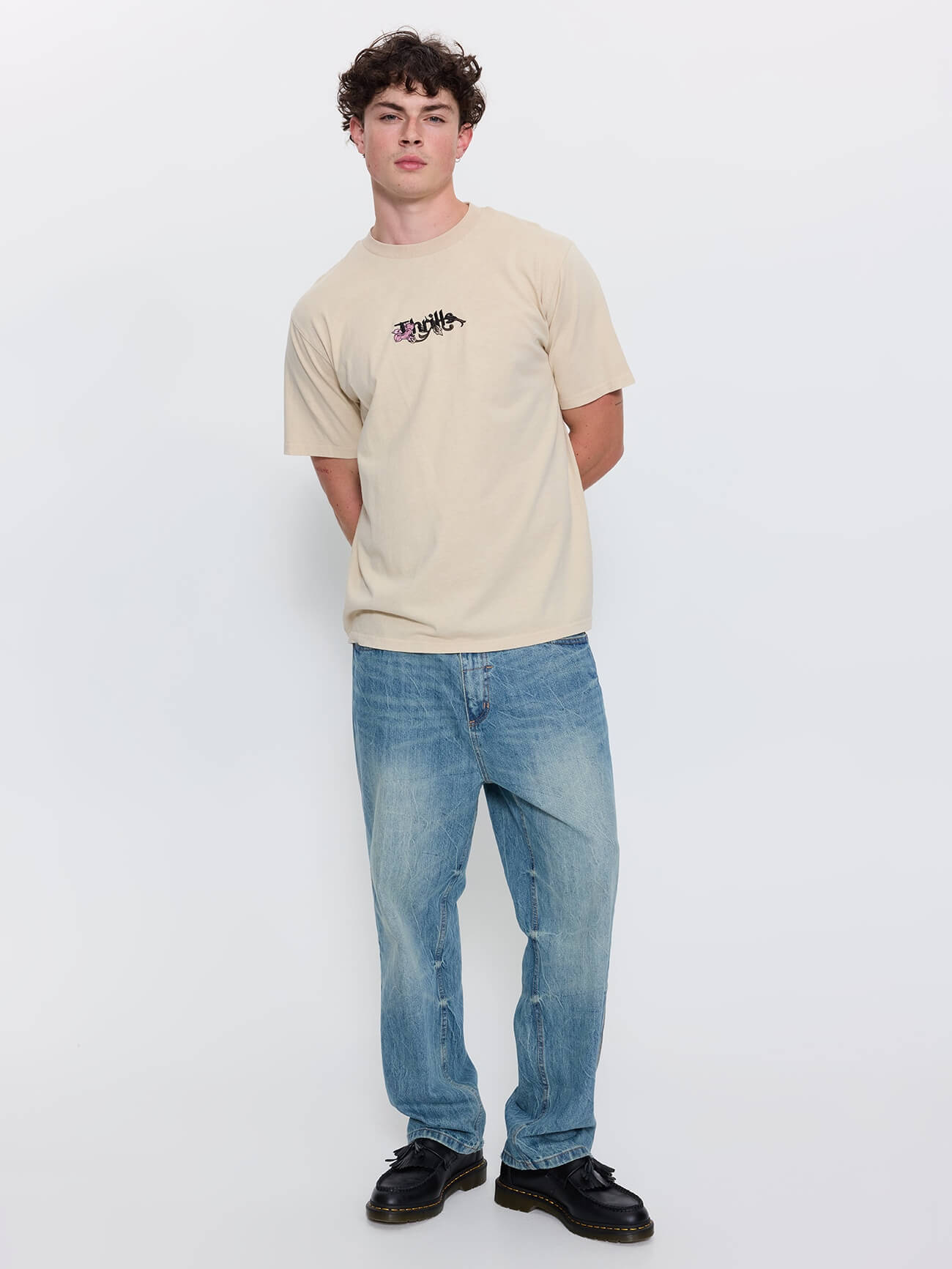 Natures Takeover Merch Fit Tee - Oatmeal XS