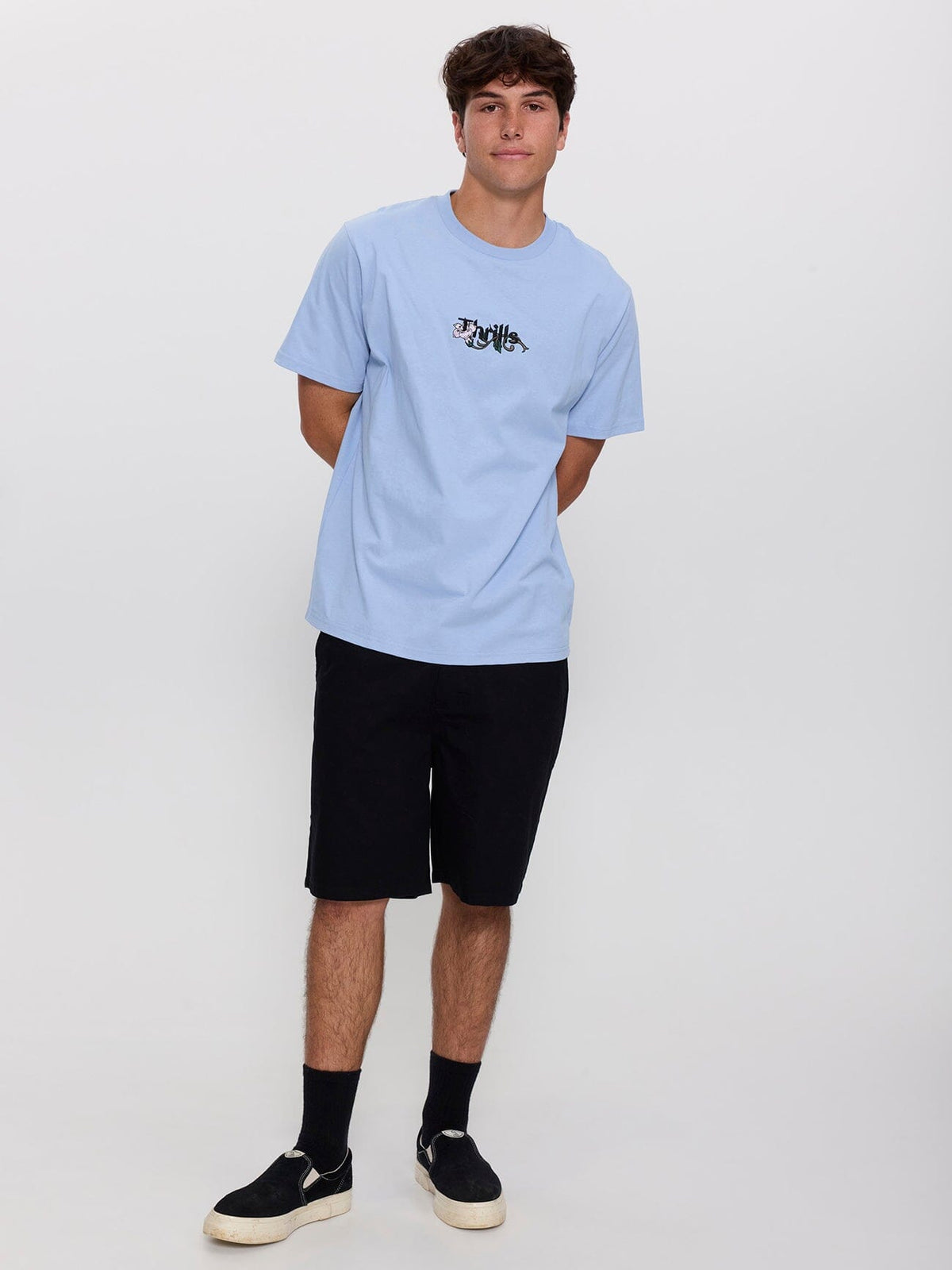 Natures Takeover Merch Fit Tee - Placid Blue XS