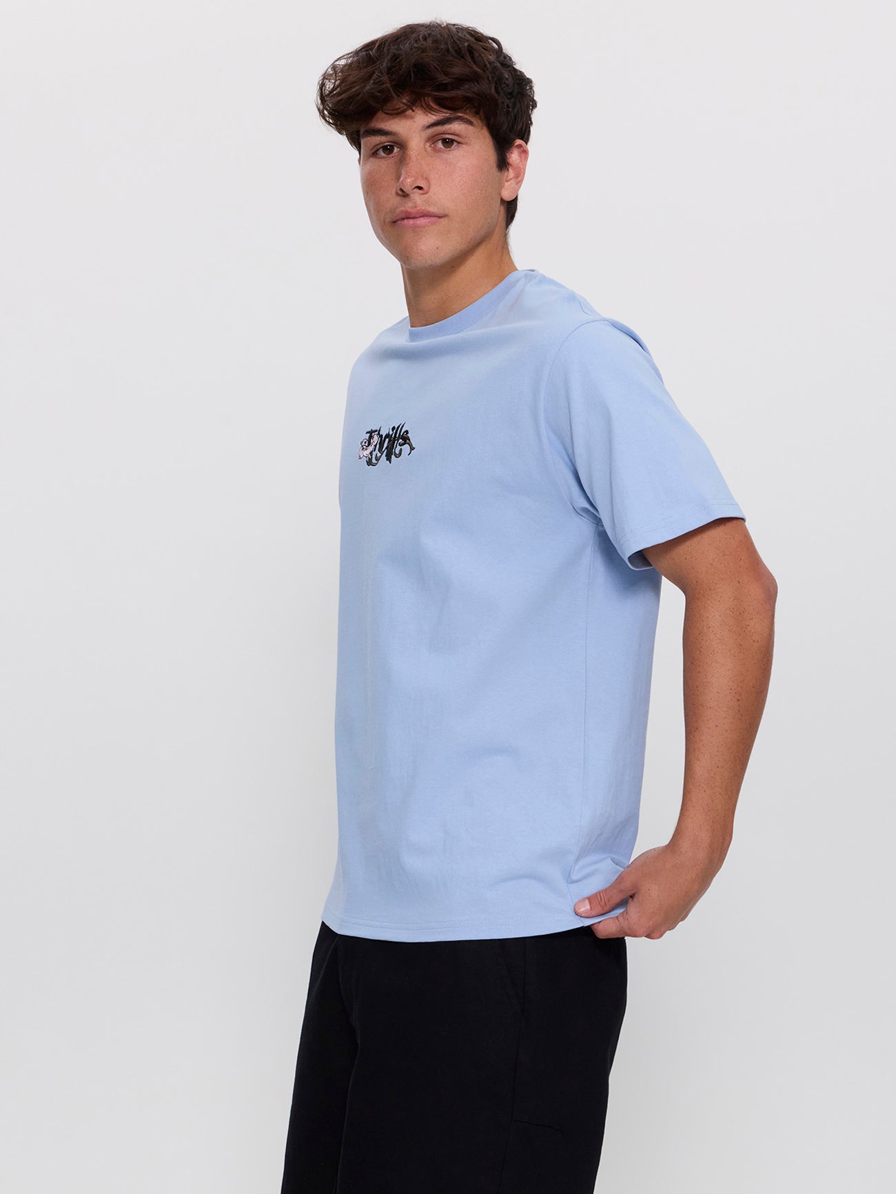 Natures Takeover Merch Fit Tee - Placid Blue XS