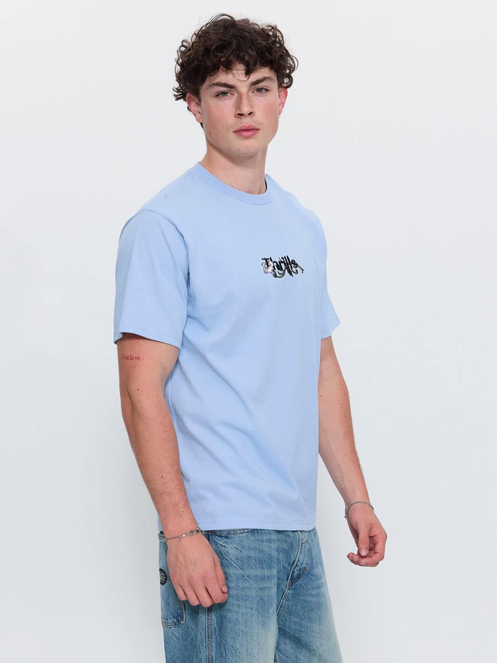 Natures Takeover Merch Fit Tee - Placid Blue XS