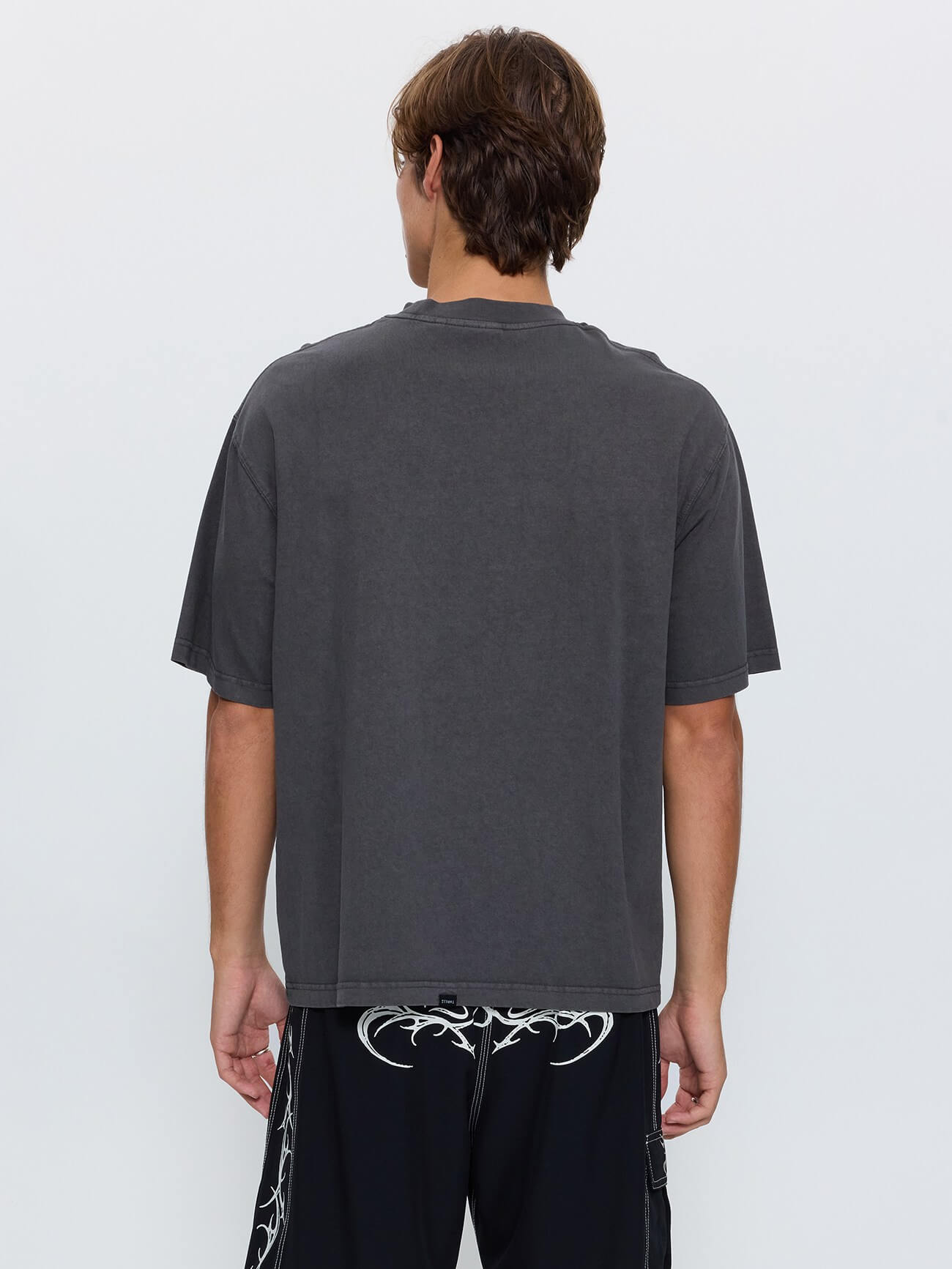 Times Been Told Box Crop Tee - Merch Black XS