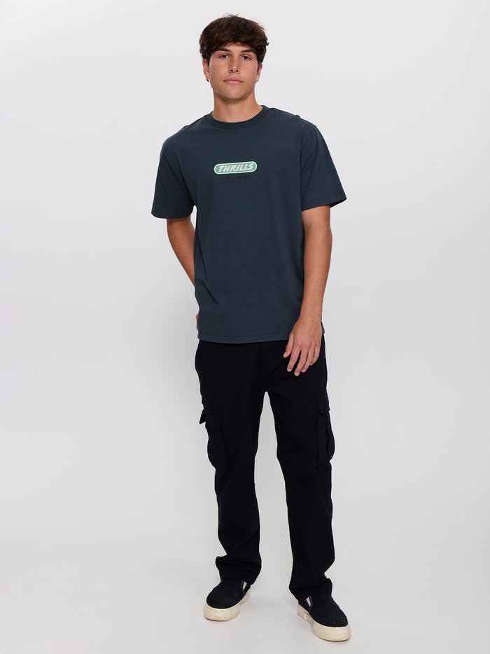 Built To Win Merch Fit Tee - Petrol XS