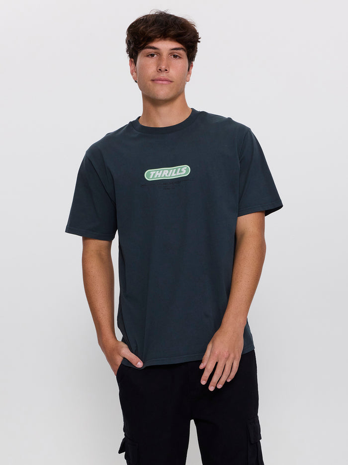 Built To Win Merch Fit Tee - Petrol XS