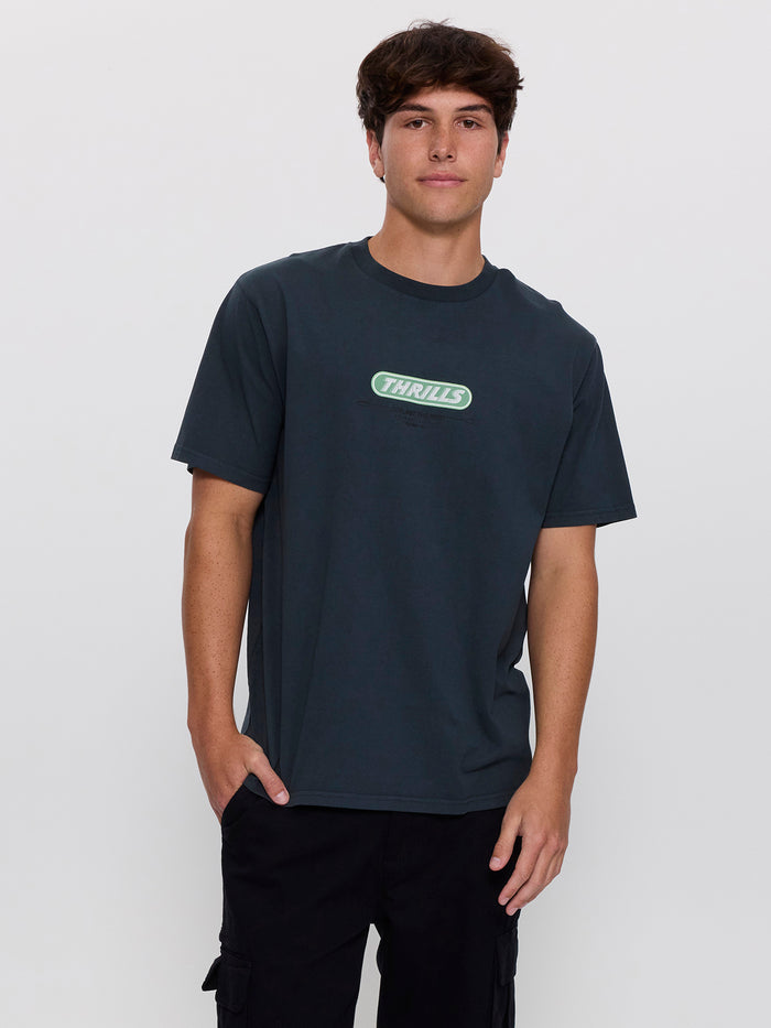 Built To Win Merch Fit Tee - Petrol XS