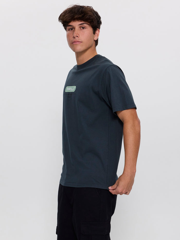 Built To Win Merch Fit Tee - Petrol XS