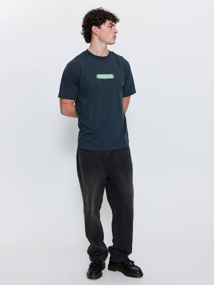 Built To Win Merch Fit Tee - Petrol XS