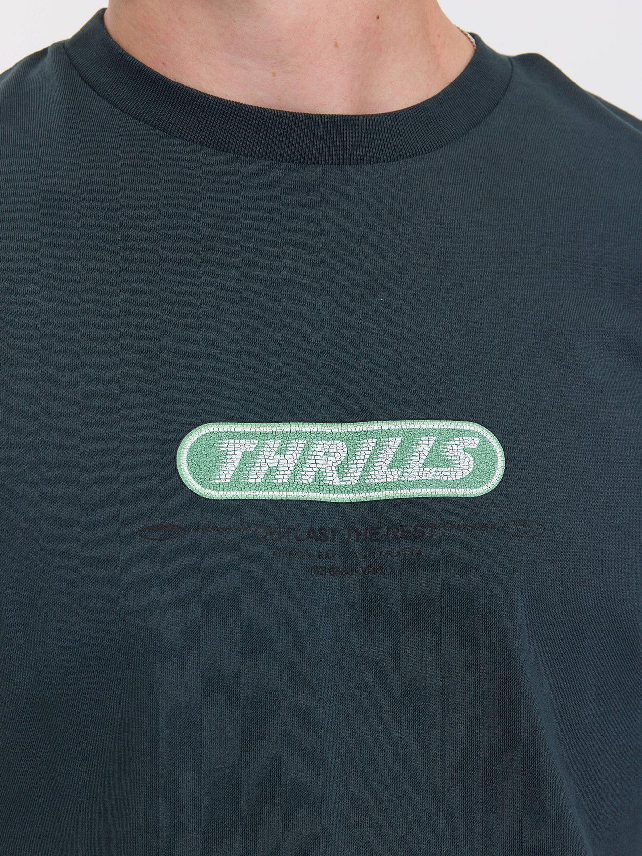Built To Win Merch Fit Tee - Petrol XS