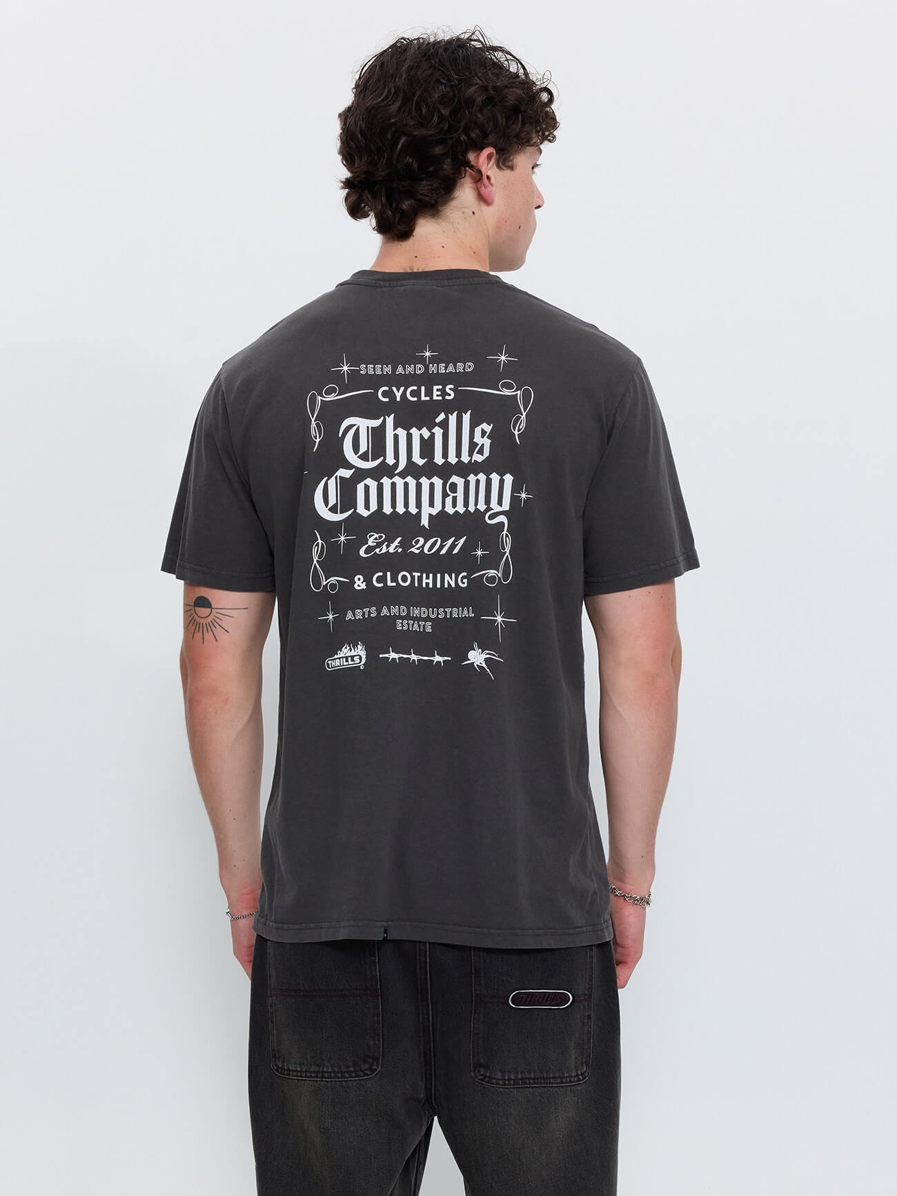 High Vis Merch Fit Tee - Dark Merch Black XS