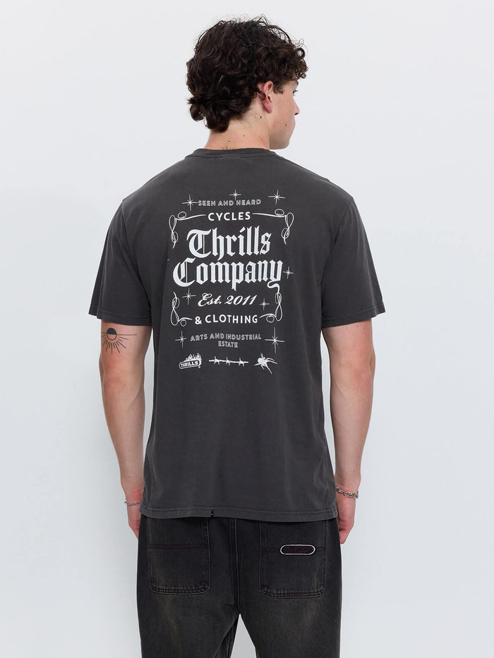 High Vis Merch Fit Tee - Dark Merch Black XS