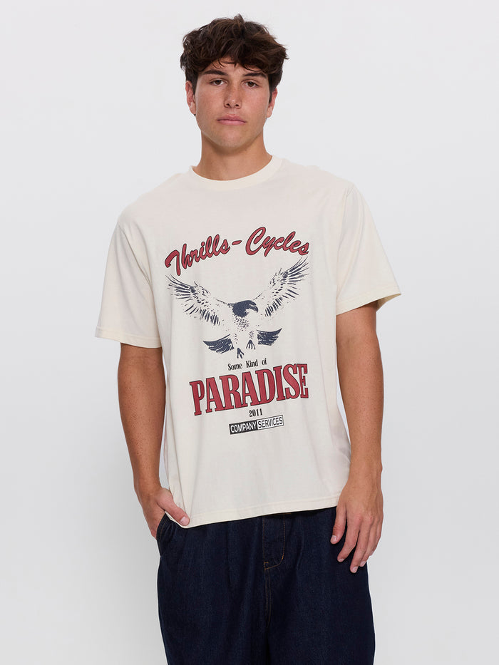 Get the Horns Merch Fit Tee - Heritage White XS
