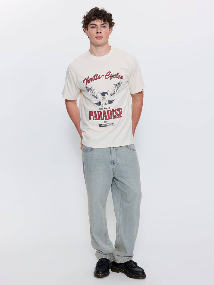 Get the Horns Merch Fit Tee - Heritage White XS