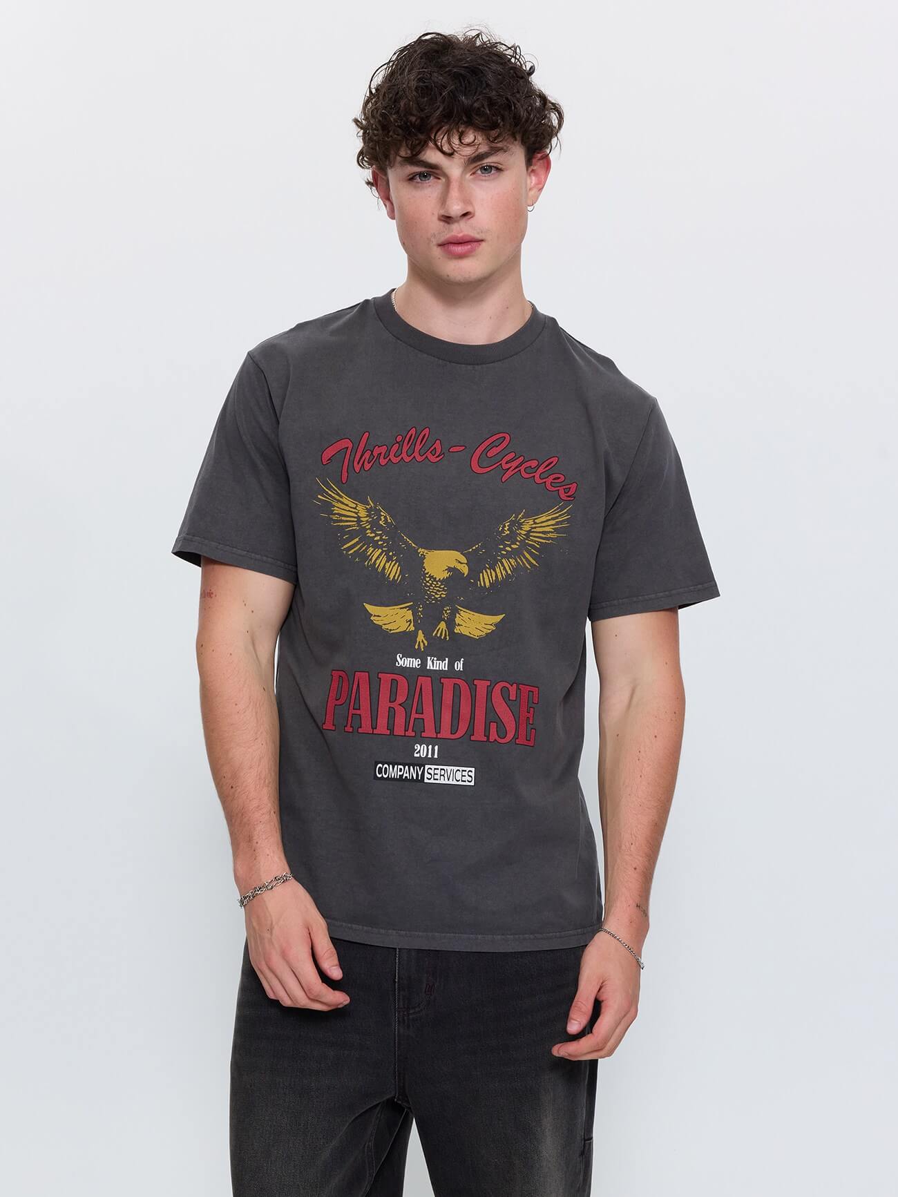 Get the Horns Merch Fit Tee - Merch Black XS
