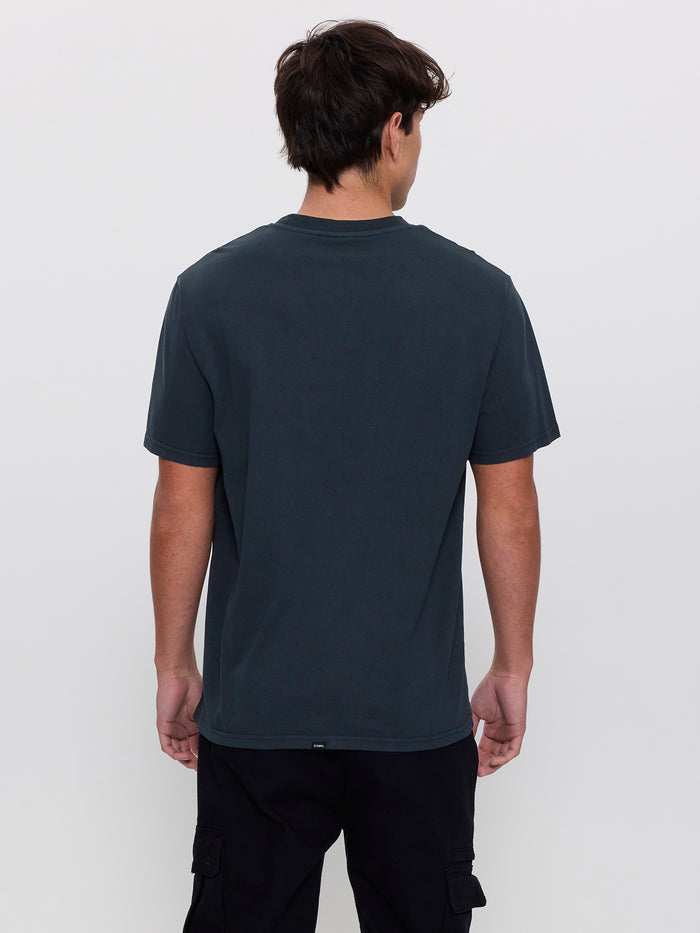 Get the Horns Merch Fit Tee - Petrol XS