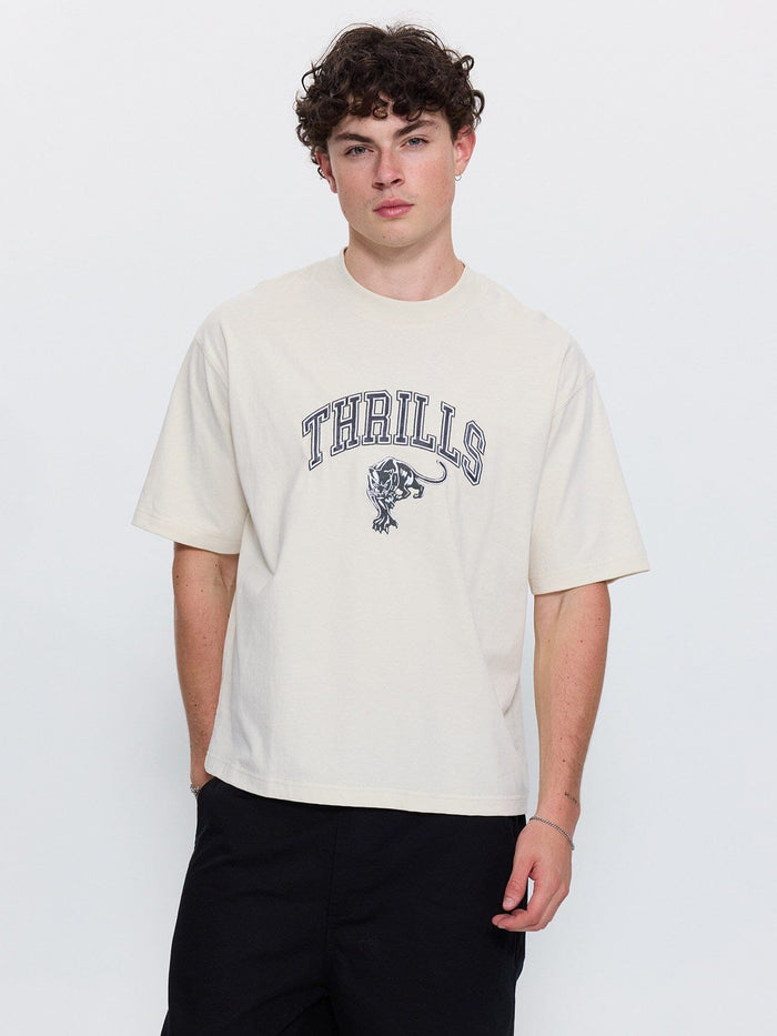 Eye of the Beholder Box Crop Tee - Heritage White