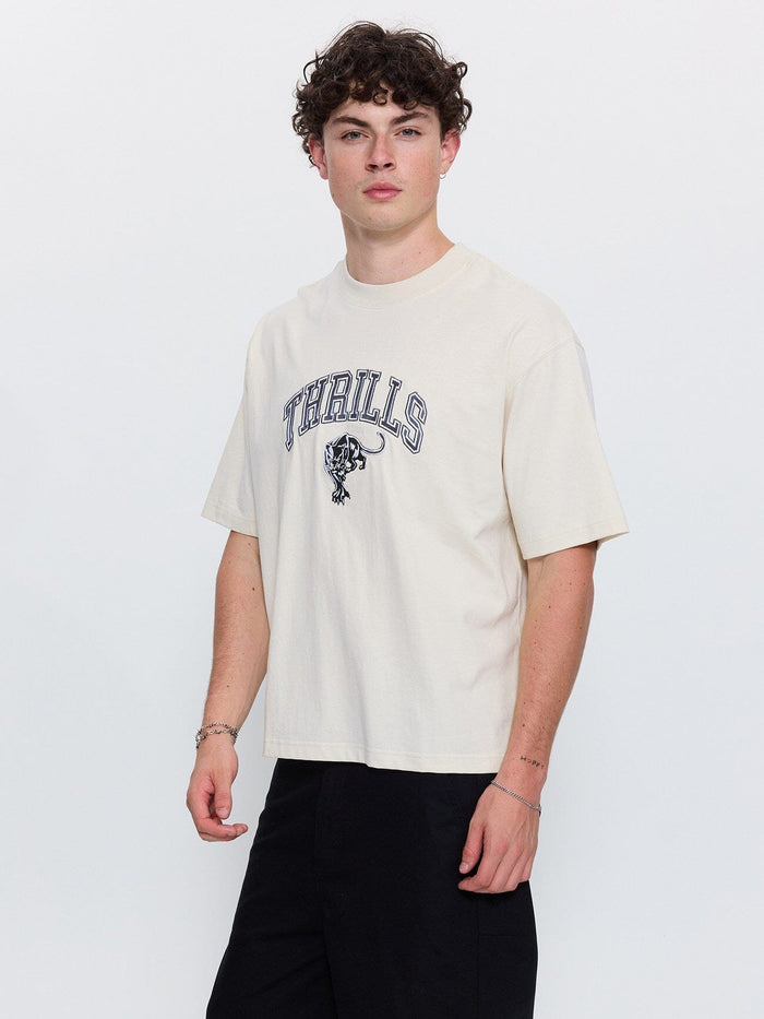 Eye of the Beholder Box Crop Tee - Heritage White