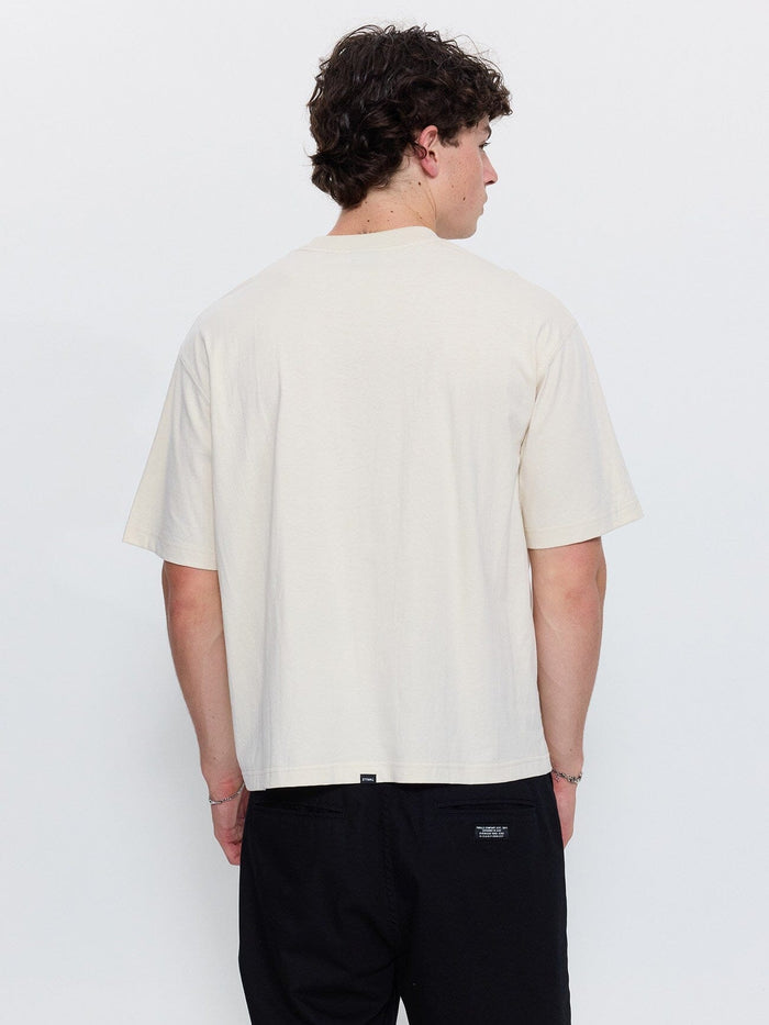 Eye of the Beholder Box Crop Tee - Heritage White