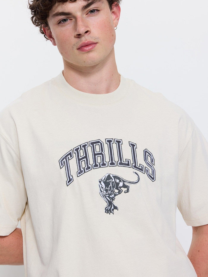 Eye of the Beholder Box Crop Tee - Heritage White