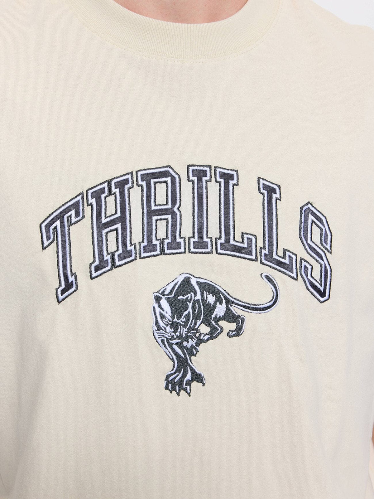 Eye of the Beholder Box Crop Tee - Heritage White