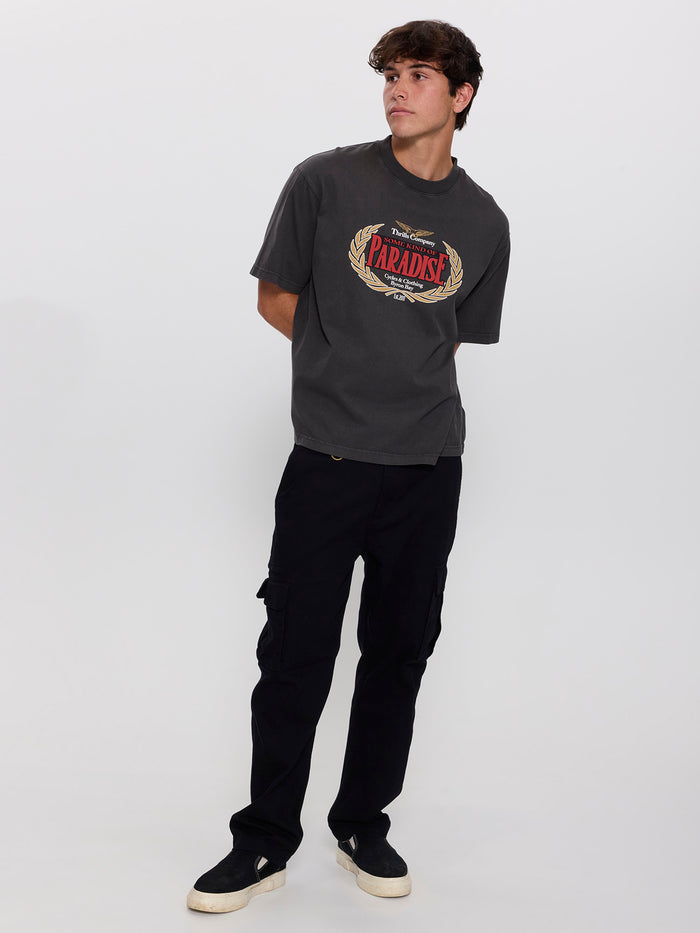 Never Mind the Rest Box Crop Tee - Dark Merch Black XS
