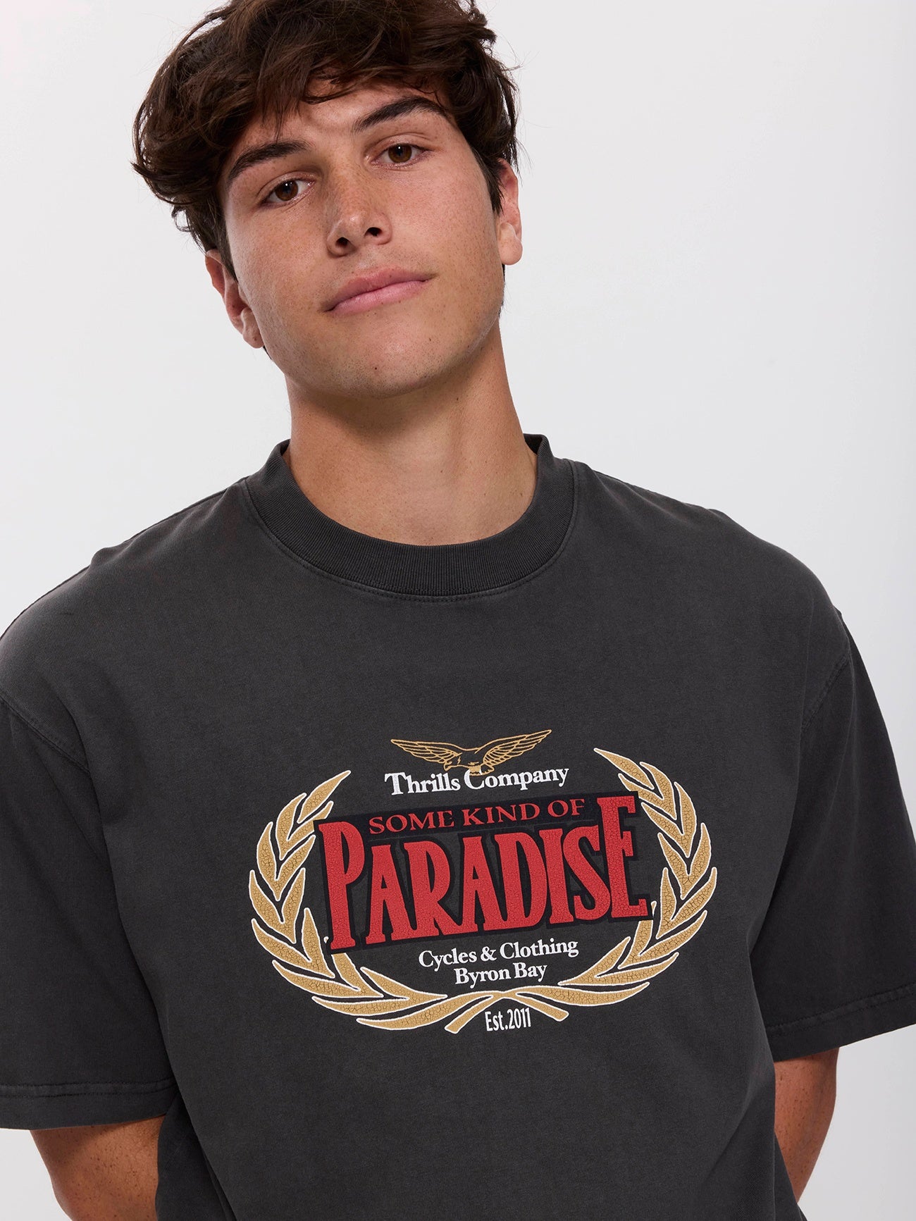 Never Mind the Rest Box Crop Tee - Dark Merch Black XS