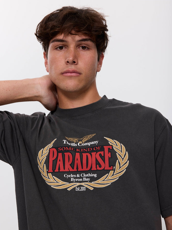 Never Mind the Rest Box Crop Tee - Dark Merch Black XS