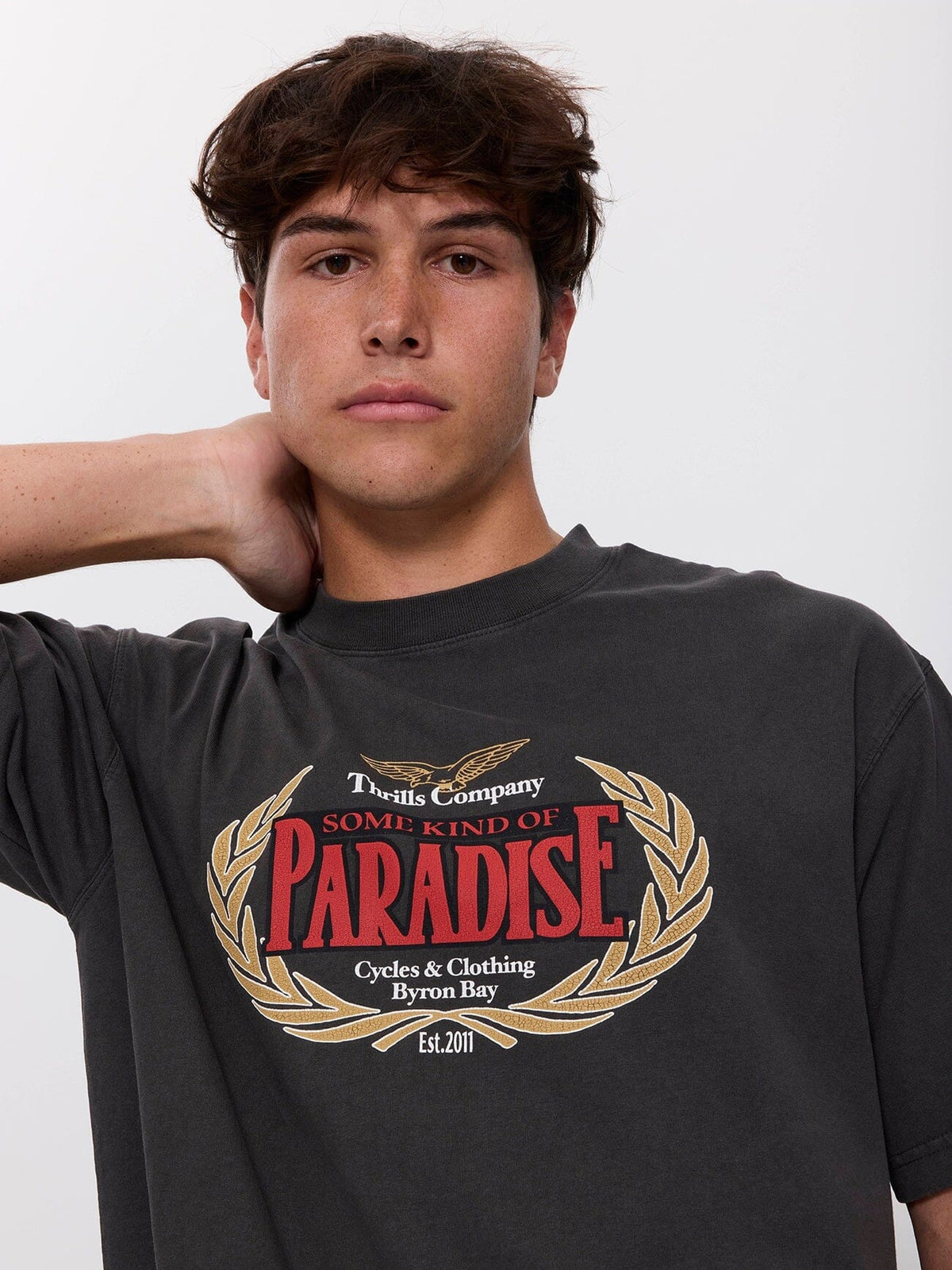 Never Mind the Rest Box Crop Tee - Dark Merch Black XS