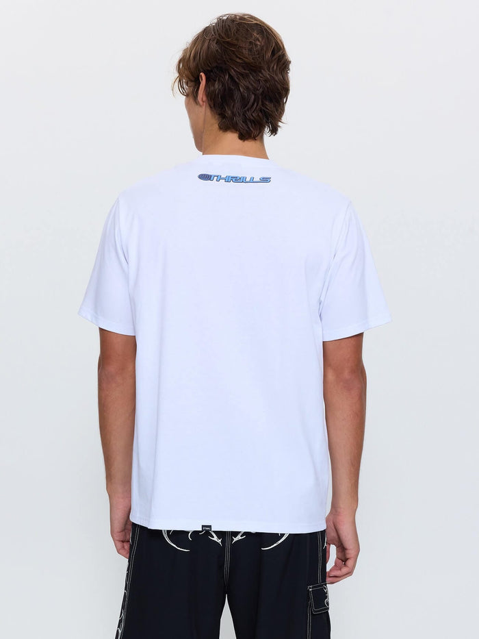 Eclipse Merch Fit Tee - White XS