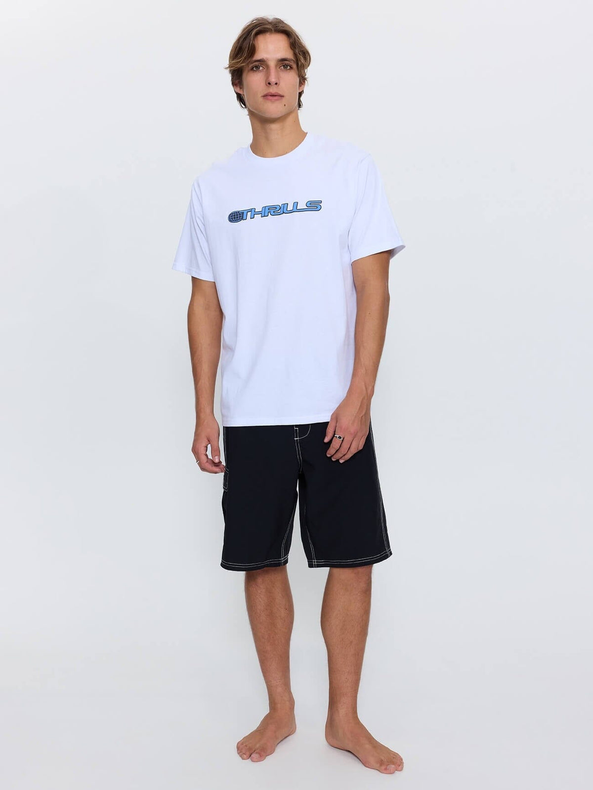 Eclipse Merch Fit Tee - White XS