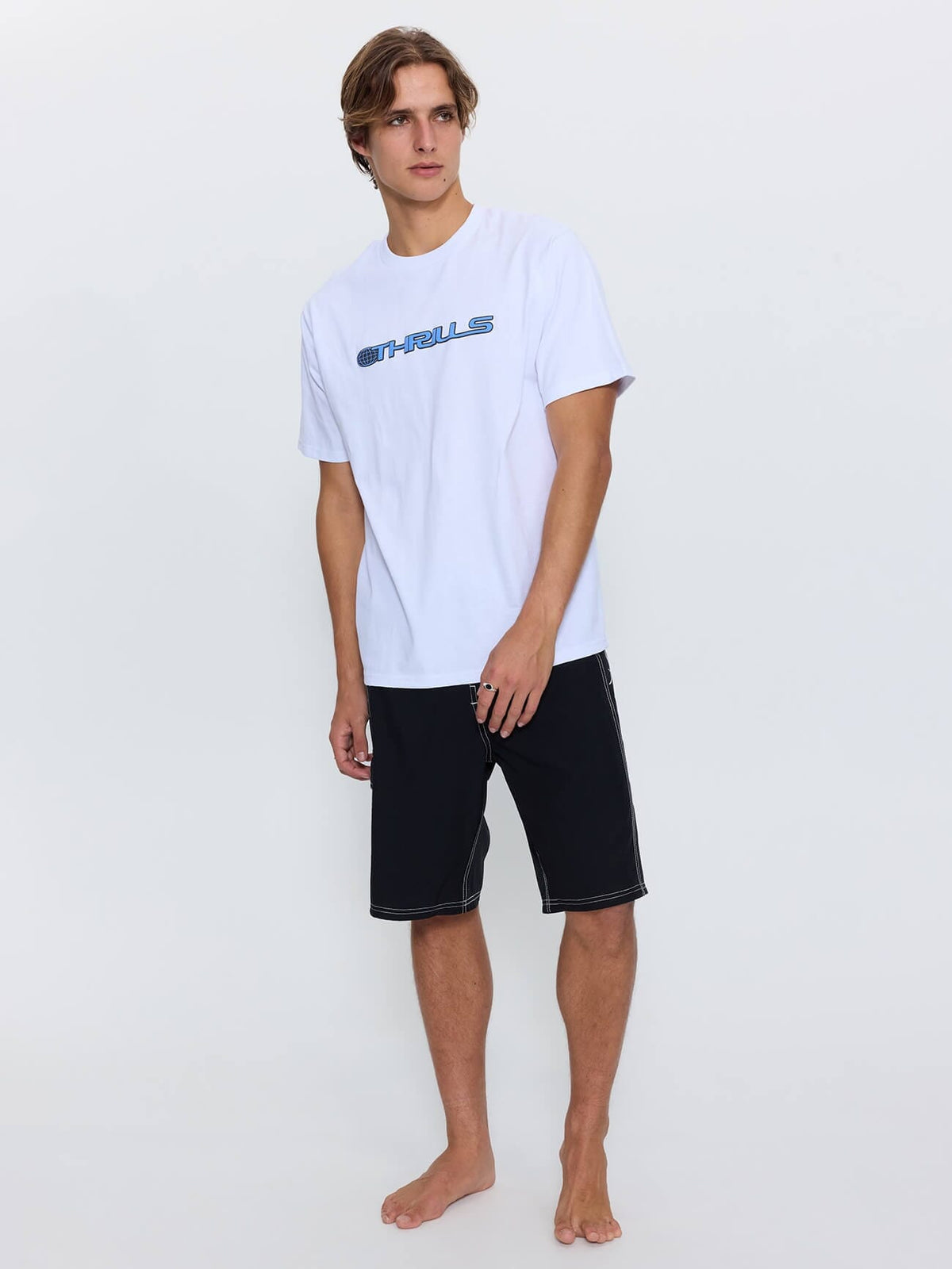 Eclipse Merch Fit Tee - White XS