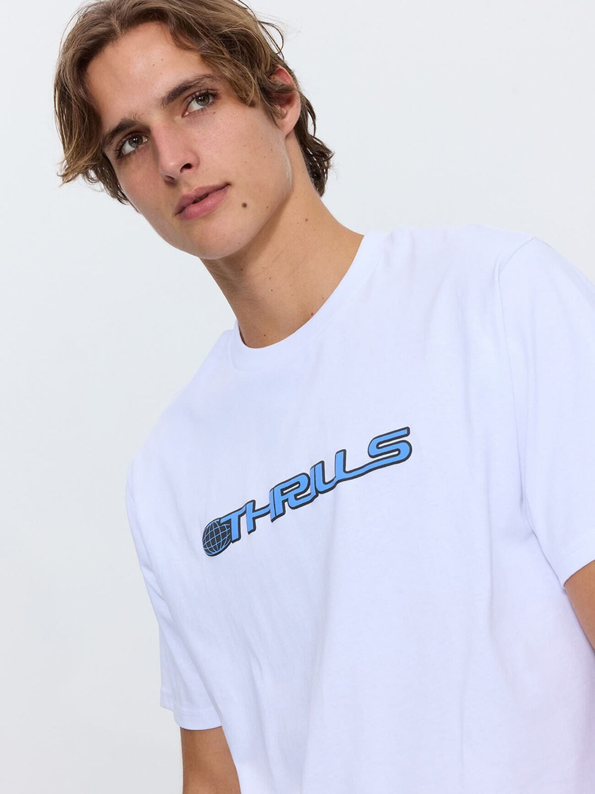 Eclipse Merch Fit Tee - White XS