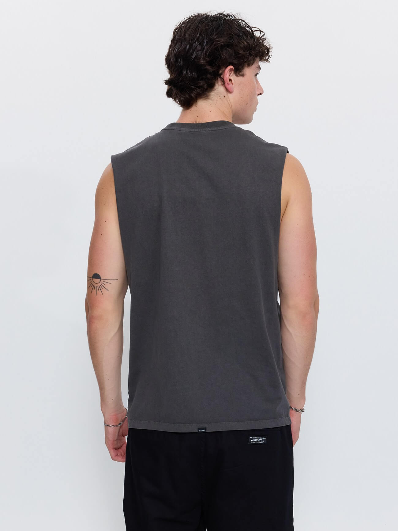 Get the Horns Merch Fit Muscle Tee - Merch Black XS