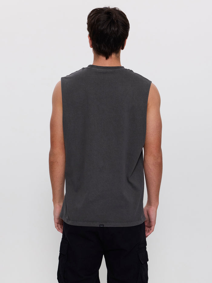 Get the Horns Merch Fit Muscle Tee - Merch Black XS