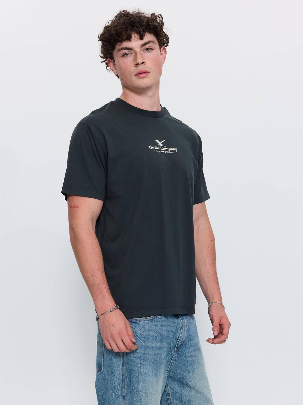 A Haven for the Restless Merch Fit Tee - Carbon XS