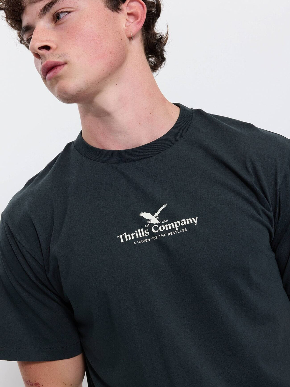 A Haven for the Restless Merch Fit Tee - Carbon XS