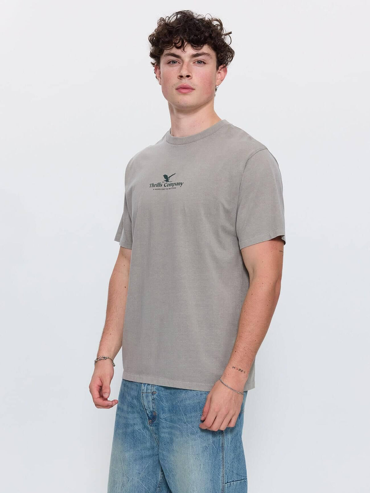 A Haven for the Restless Merch Fit Tee - Fog XS